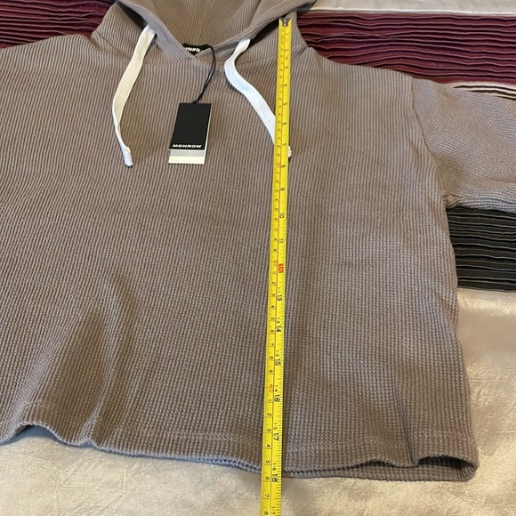 NWT Monrow Brushed Thermal Pullover. Women’s Size XS. - Picture 6 of 7